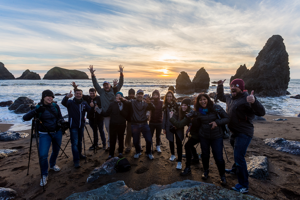 San Francisco Bay, Marin Headlands, Photography Workshop Students