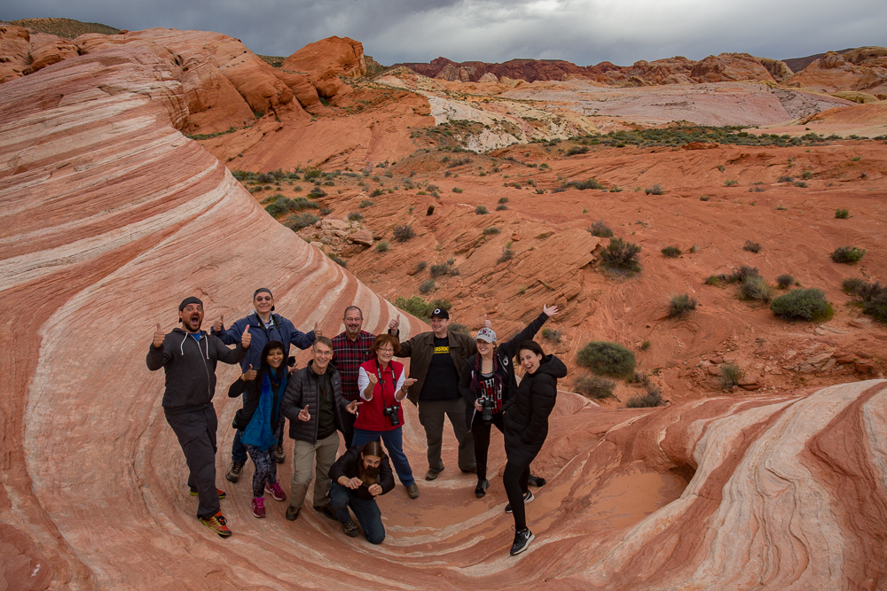 Valley of Fire Photography Workshop Students