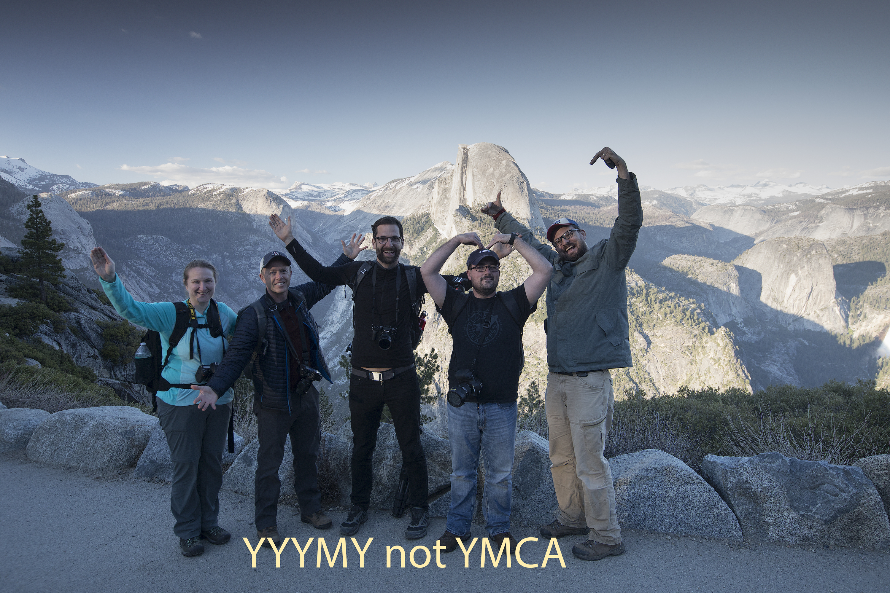Yosemite After Dark Night Photography Workshop Students