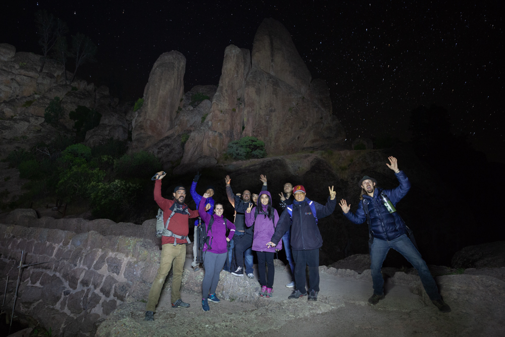 Darkside Night and Star Photography Workshop Students