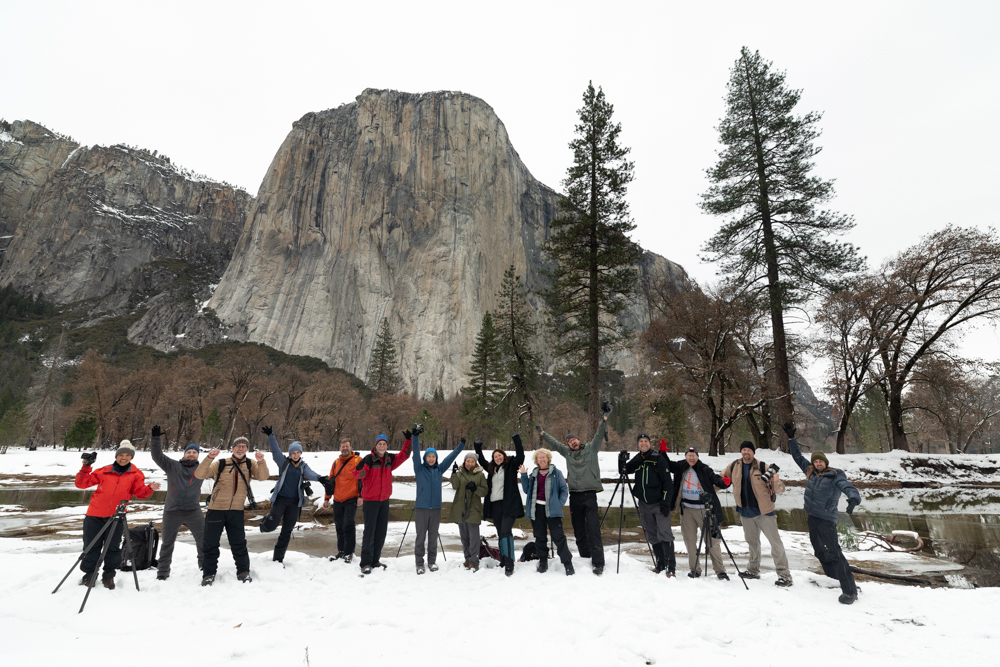 Yosemite Photography Workshop Students