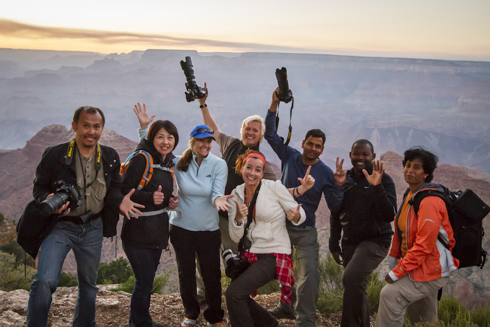 Grand Canyon Photography Workshop Students