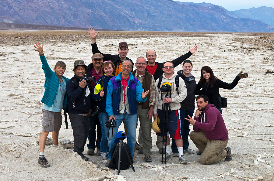 Death Valley Winter Photography Workshop Students with Aperture Academy